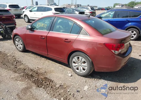 2012 Chevrolet Cruze Ls из США, поврежденный, VIN 1G1PC5SH9C7251433